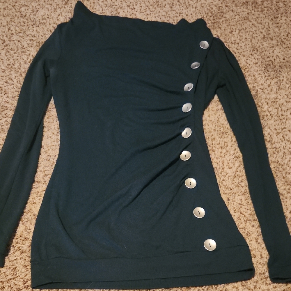 PattyBoutik Deep Green Top